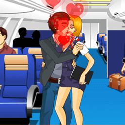 Air Hostess Kissing