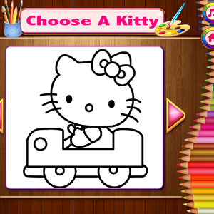Kitty Cat Coloring Book